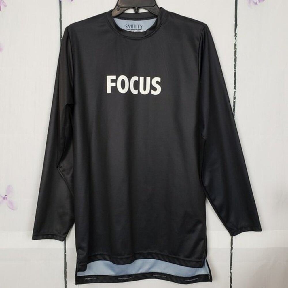 Smitty Black Performance Athletic Workout Shirt S - Picture 1 of 7